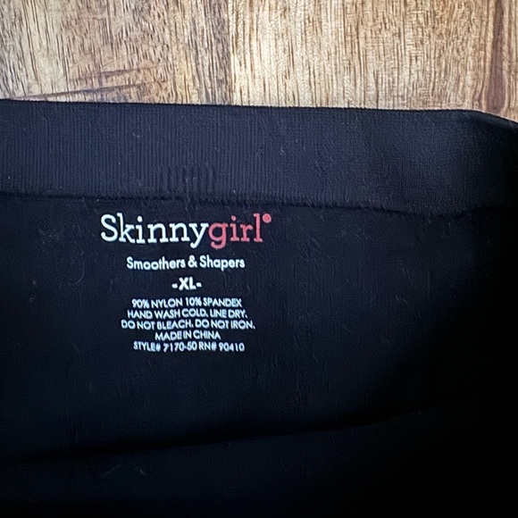 Skinnygirl Black Women's thong shape wear shapewear girdle panty high waisted XL - Picture 2 of 3